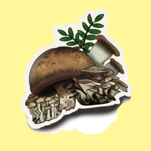 Mushroom Sticker