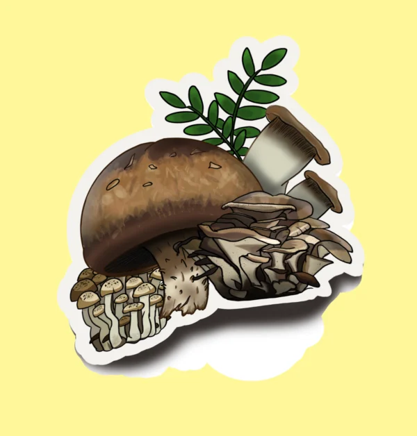Mushroom Sticker