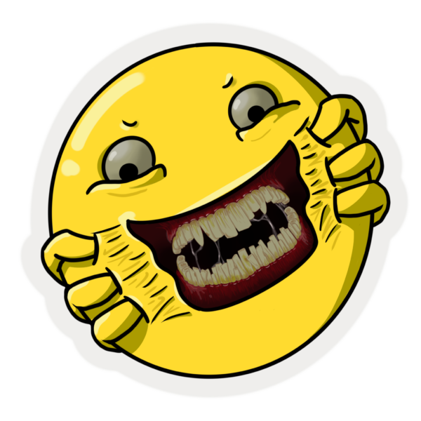 Happy Face Sticker