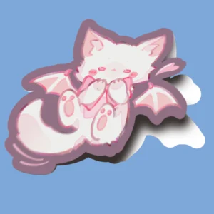 Demon Kitty Sticker
