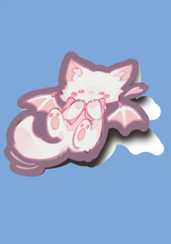 Demon Kitty Sticker