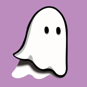 Simple Ghost Sticker
