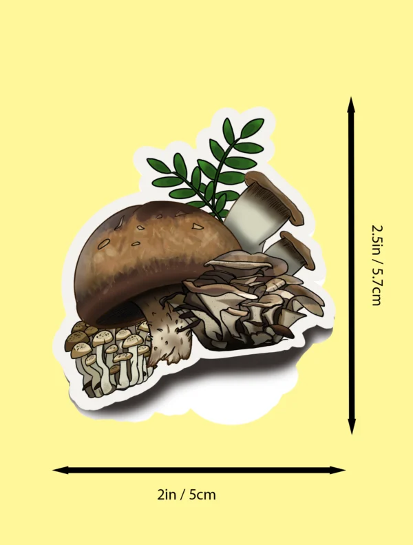 Mushroom Sticker