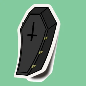 Coffin Sticker