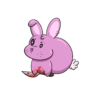 Killer Bunny Sticker