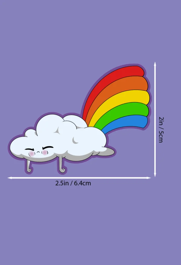 Rainbow Cloud Sticker