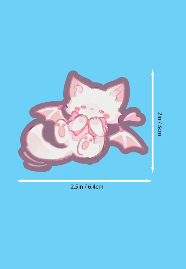 Demon Kitty Sticker