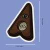 Ouija Planchette Sticker