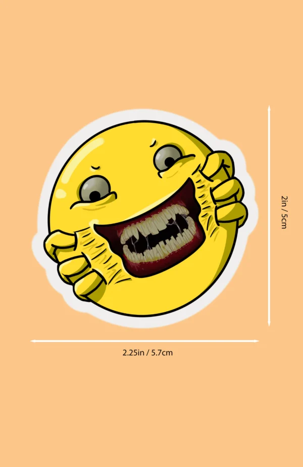 Happy Face Sticker