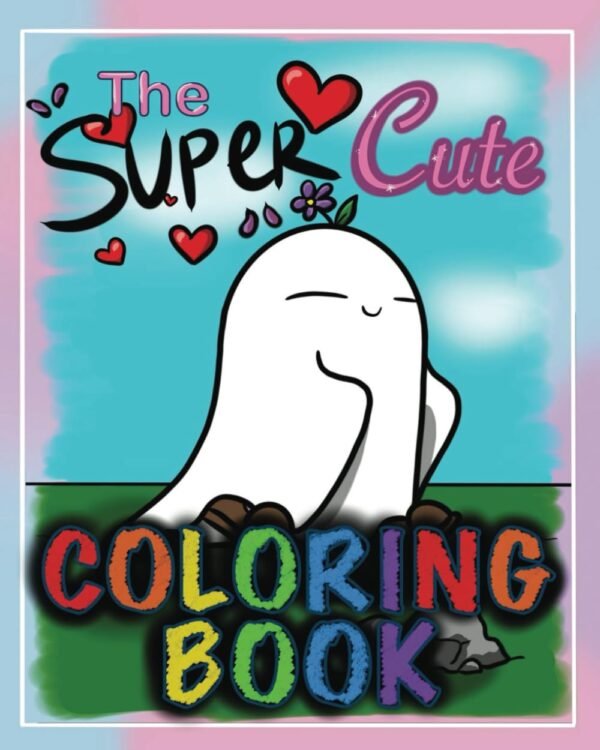The Super Cute Coloring Book